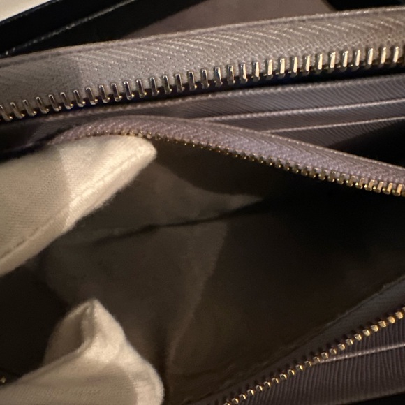 PRADA Saffian Zip Around Long Wallet Leather lavender - Picture 8 of 17